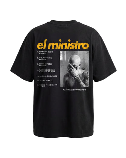 Blonde Manny Tee (Black)